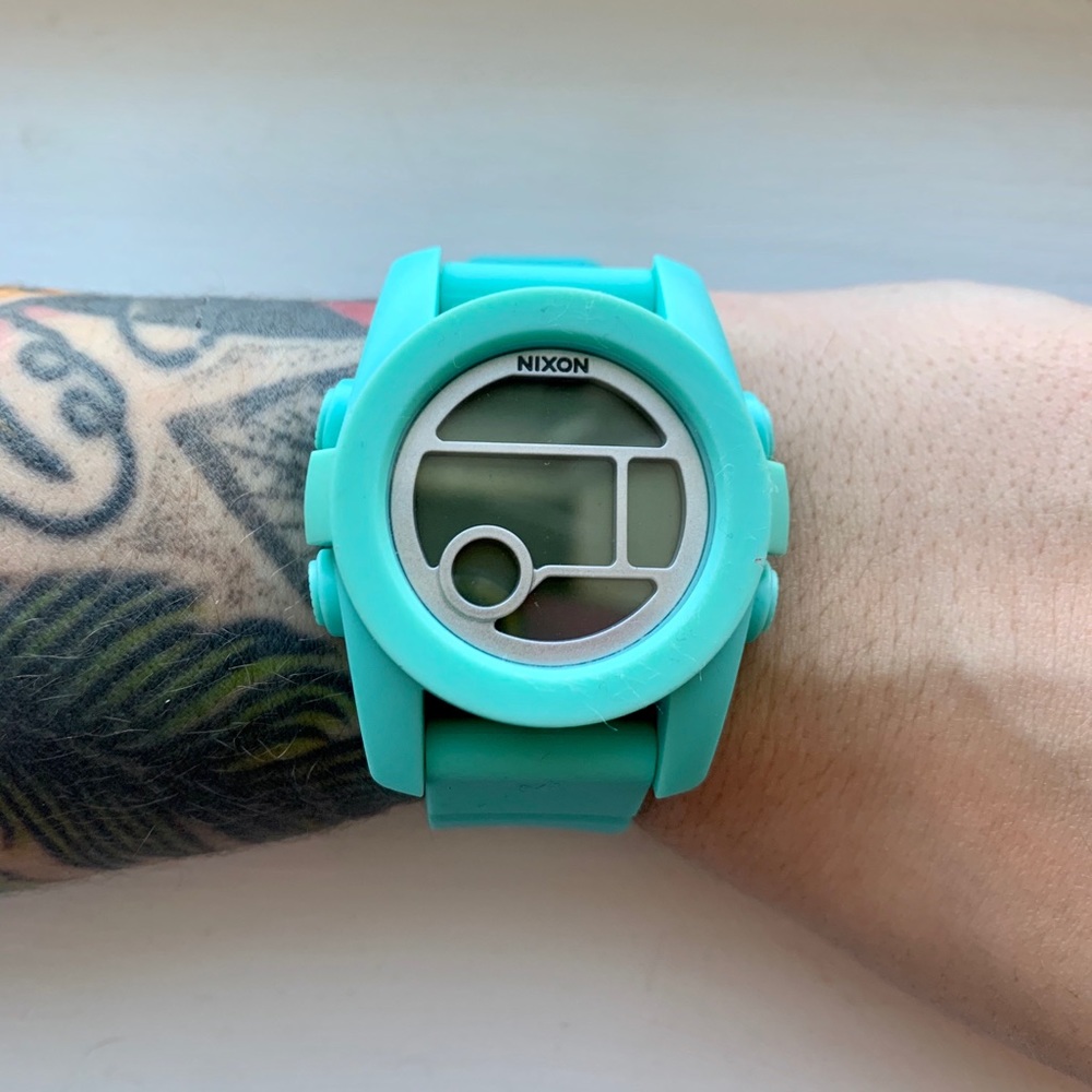 Nixon - The Unit 40 Tiffany Blue - Digital Watch